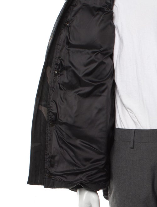 Canada Goose Camouflage Print Puffer Coat