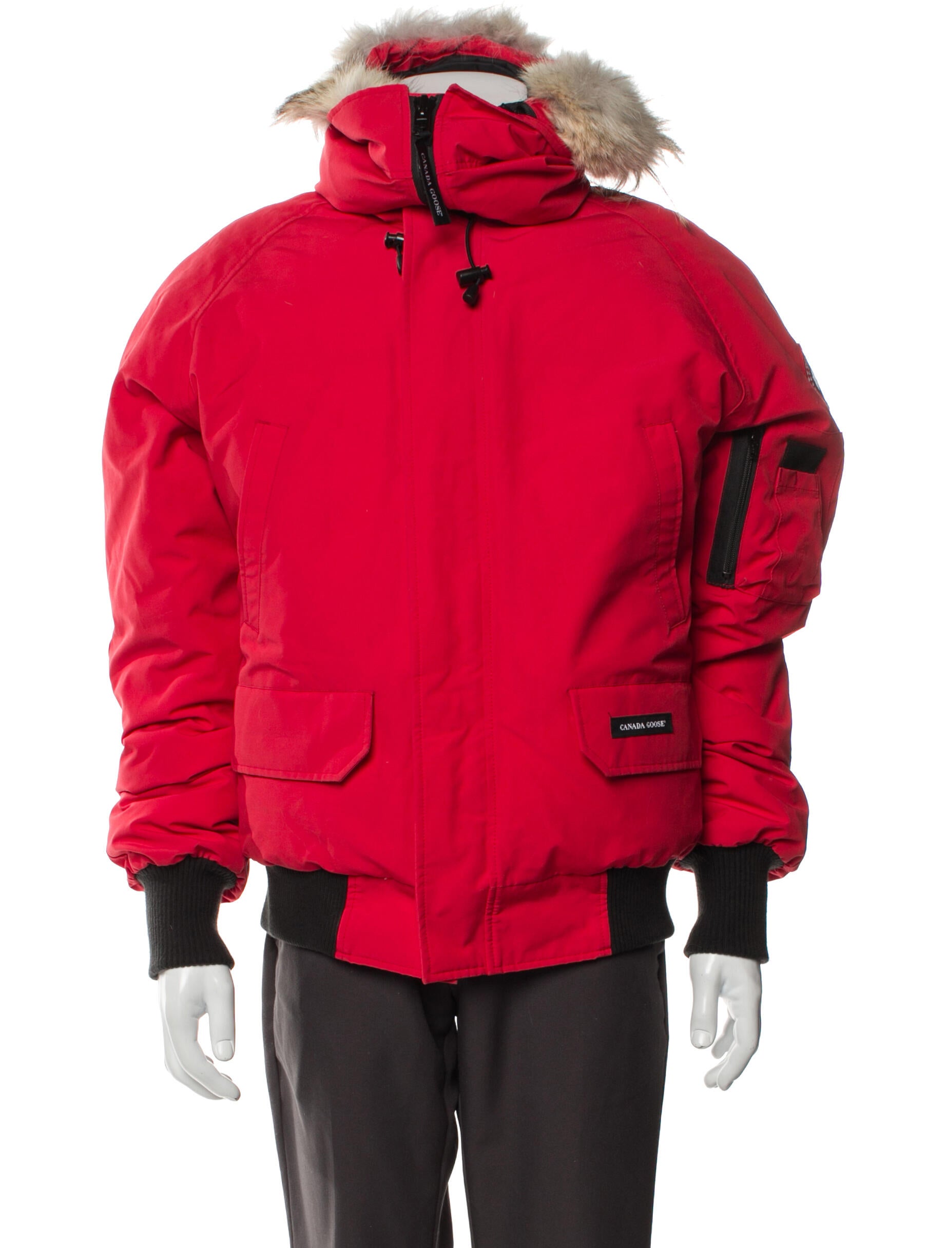 Canada Goose Colorblock Pattern Parka