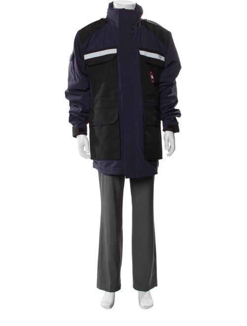 Canada Goose Colorblock Pattern Parka