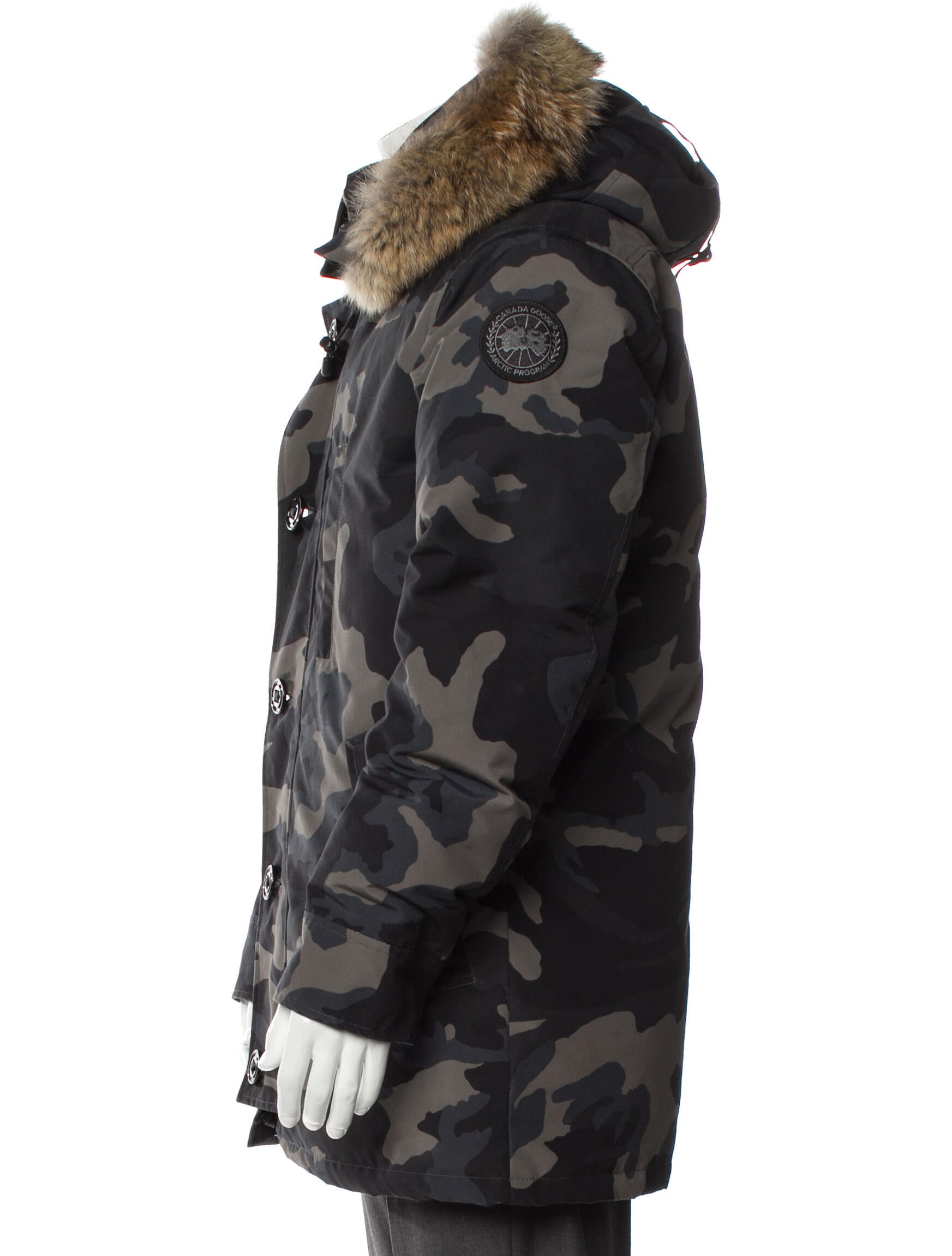 Canada Goose Camouflage Print Parka