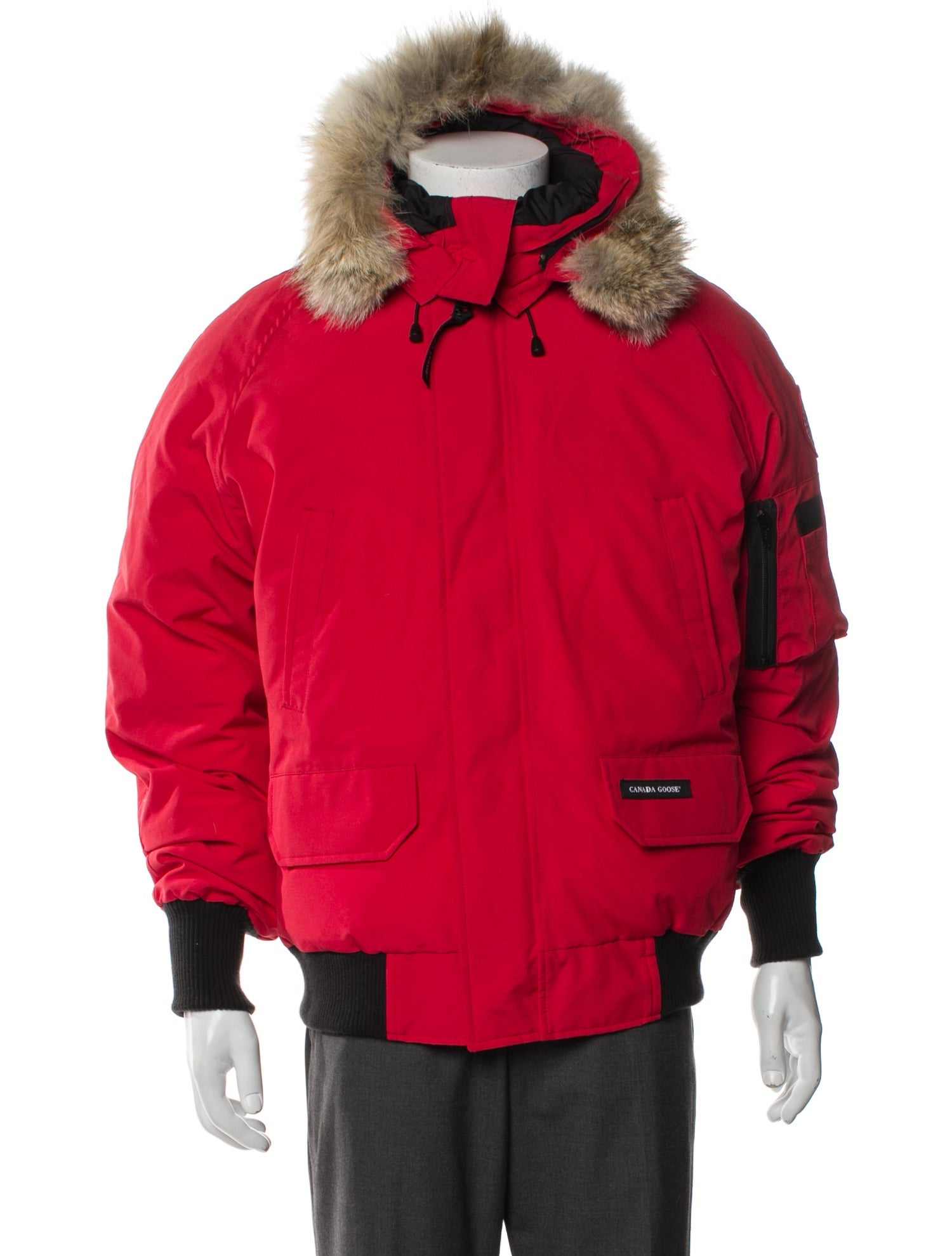 Canada Goose Colorblock Pattern Parka
