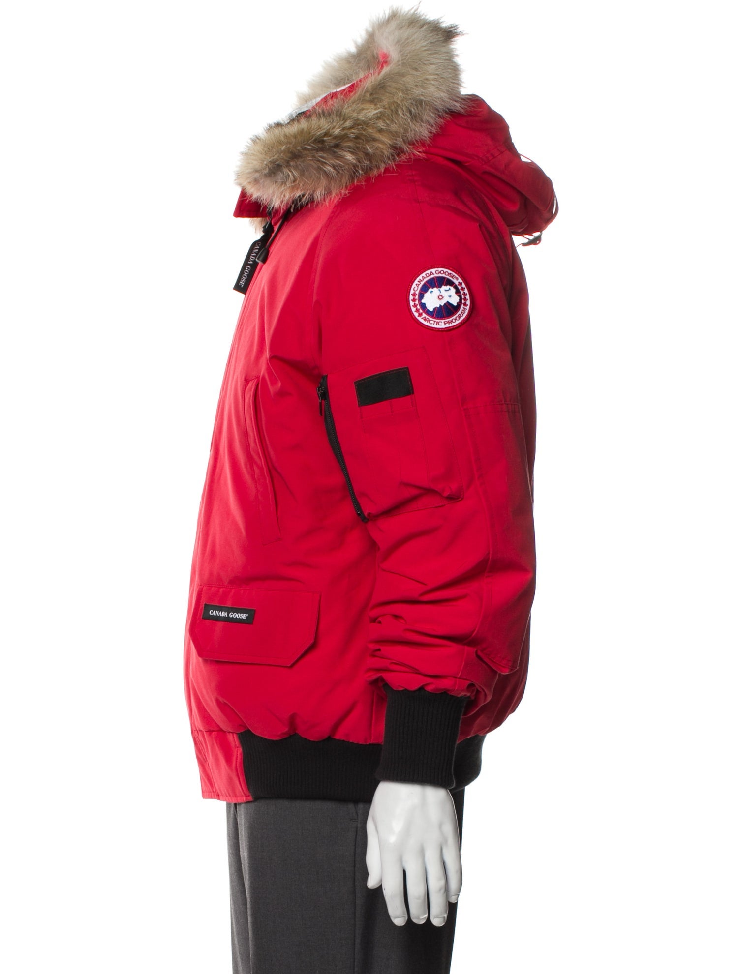 Canada Goose Colorblock Pattern Parka
