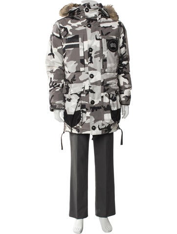 Canada Goose Outerwear Camouflage Print Parka S