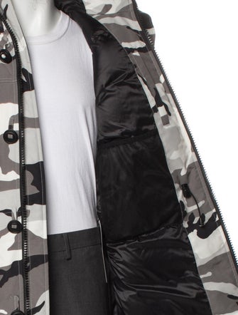 Canada Goose Camouflage Print Parka