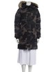 Canada Goose Camouflage Print Down Coat