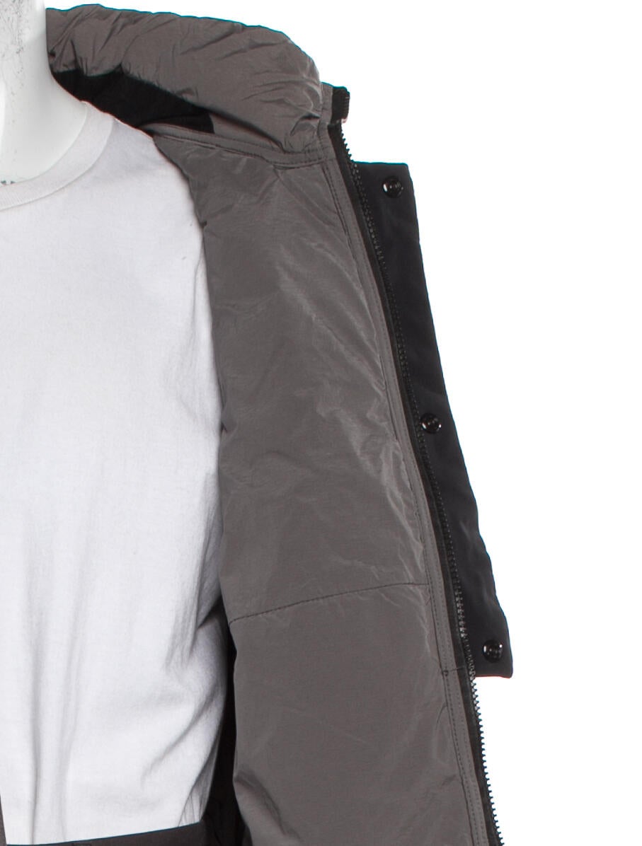 Canada Goose Colorblock Pattern Puffer Coat