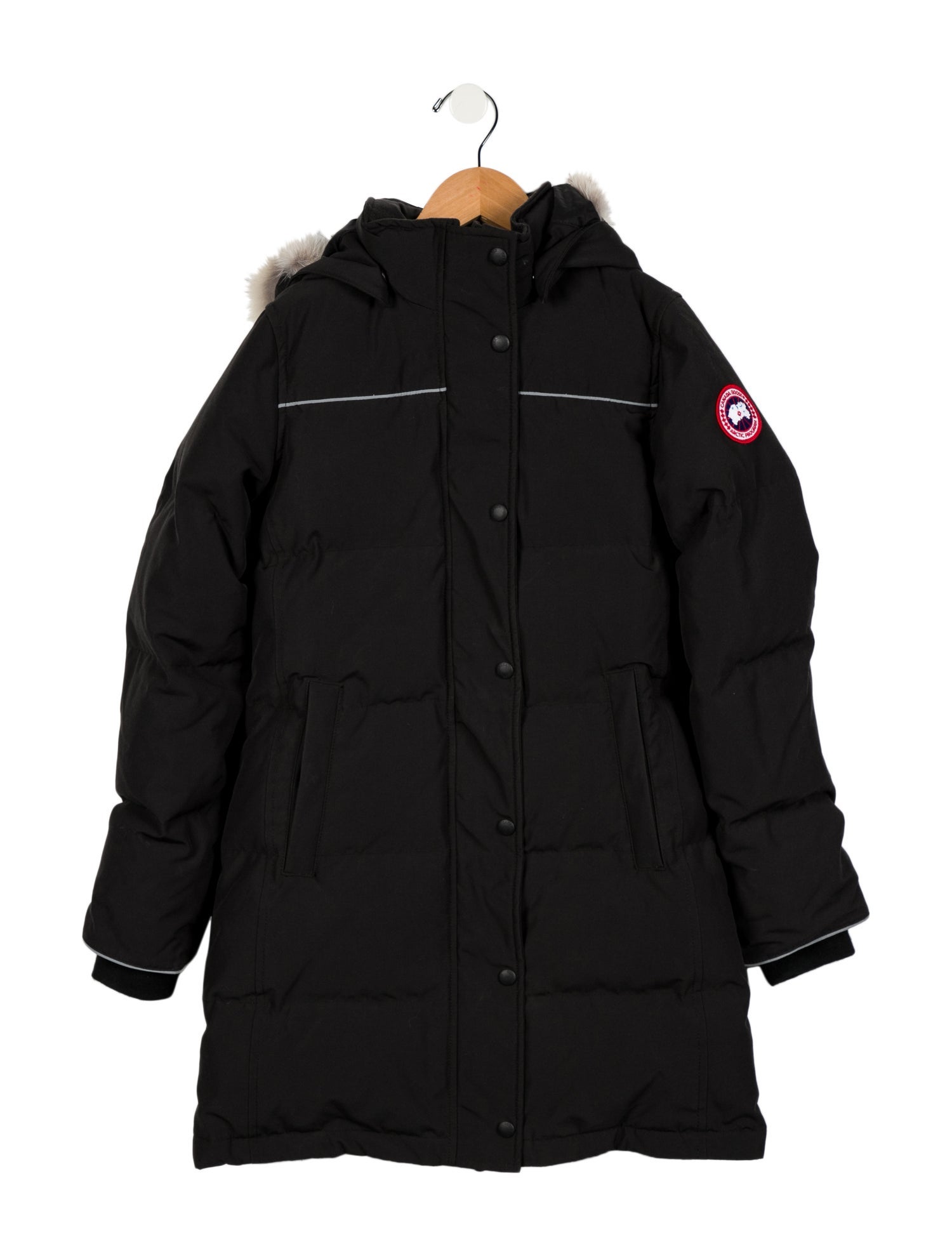 Canada Goose Girls' Hooded Down Coat