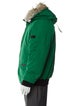 Canada Goose Colorblock Pattern Puffer Coat