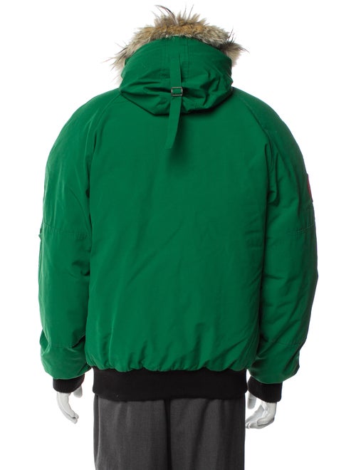 Canada Goose Colorblock Pattern Puffer Coat