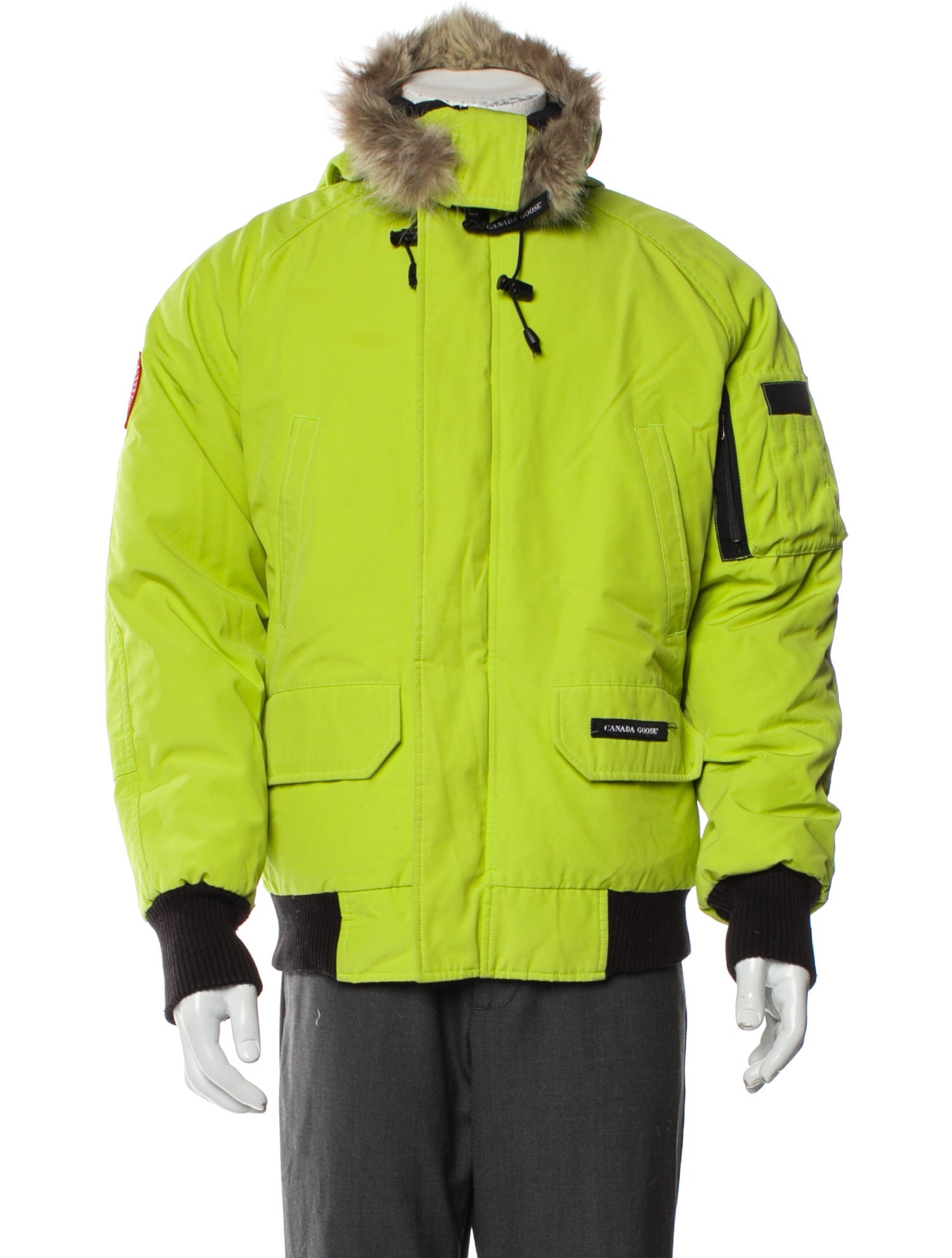 Canada Goose Graphic Print Puffer Coat