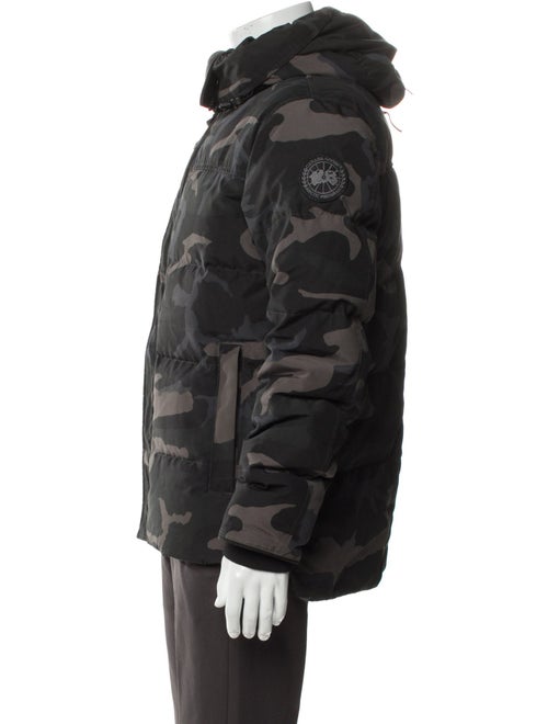 Canada Goose Camouflage Print Puffer Coat