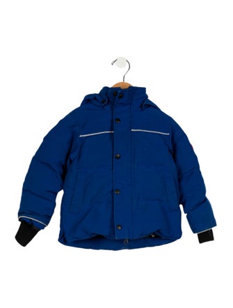 Canada Goose Boys' Fur Trimmed Down Snowy Owl Parka