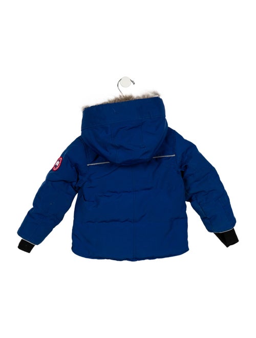 Canada Goose Boys' Fur Trimmed Down Snowy Owl Parka