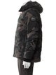 Canada Goose Camouflage Print Puffer Coat