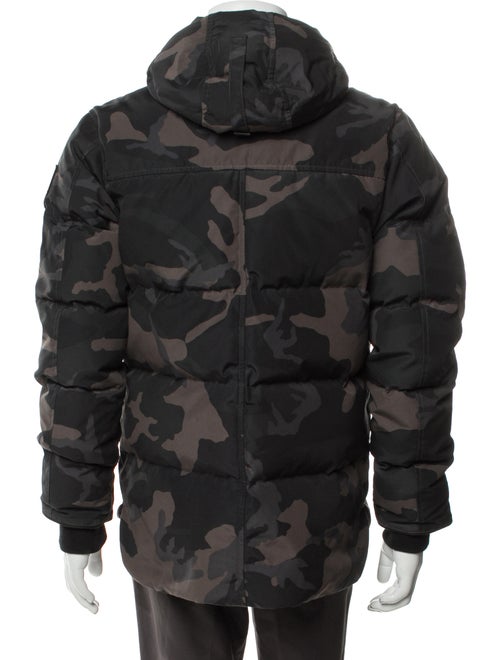 Canada Goose Camouflage Print Puffer Coat
