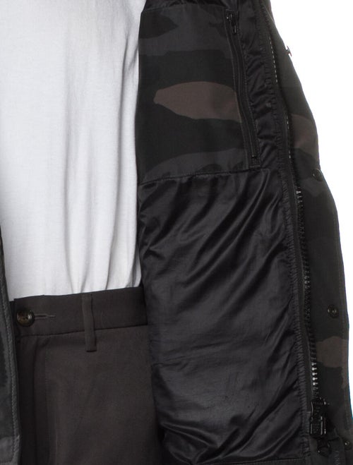 Canada Goose Camouflage Print Puffer Coat