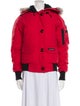Canada Goose Colorblock Pattern Down Coat