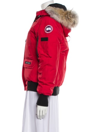 Canada Goose Colorblock Pattern Down Coat