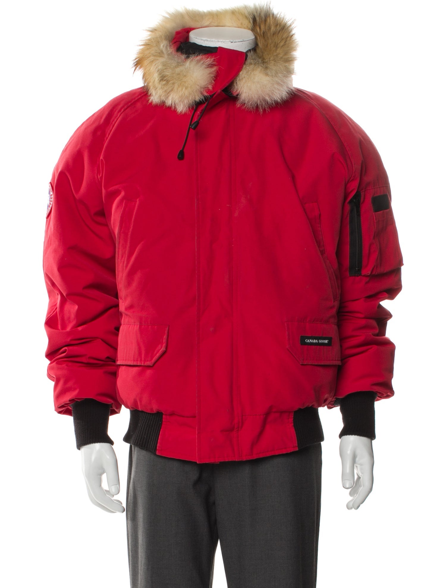 Canada Goose Colorblock Pattern Parka