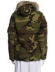 Canada Goose Camouflage Print Parka