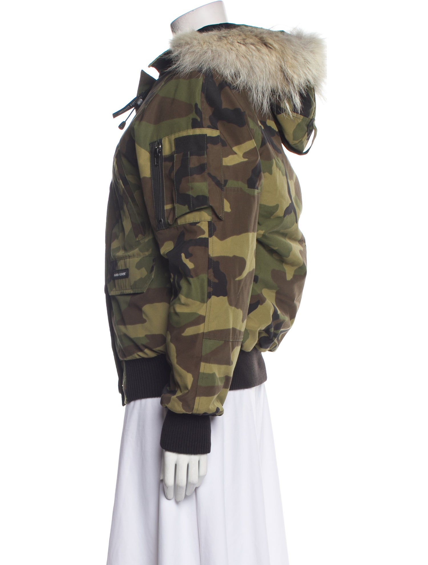 Canada Goose Camouflage Print Parka