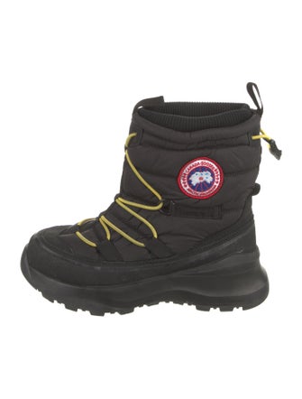Canada Goose Nylon Graphic Print Combat Boots