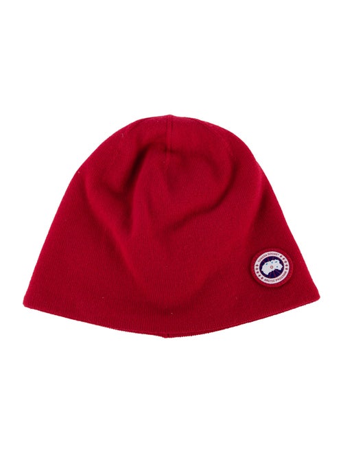 Canada Goose Kids Boys' Solid Embroidered Wool Beanie