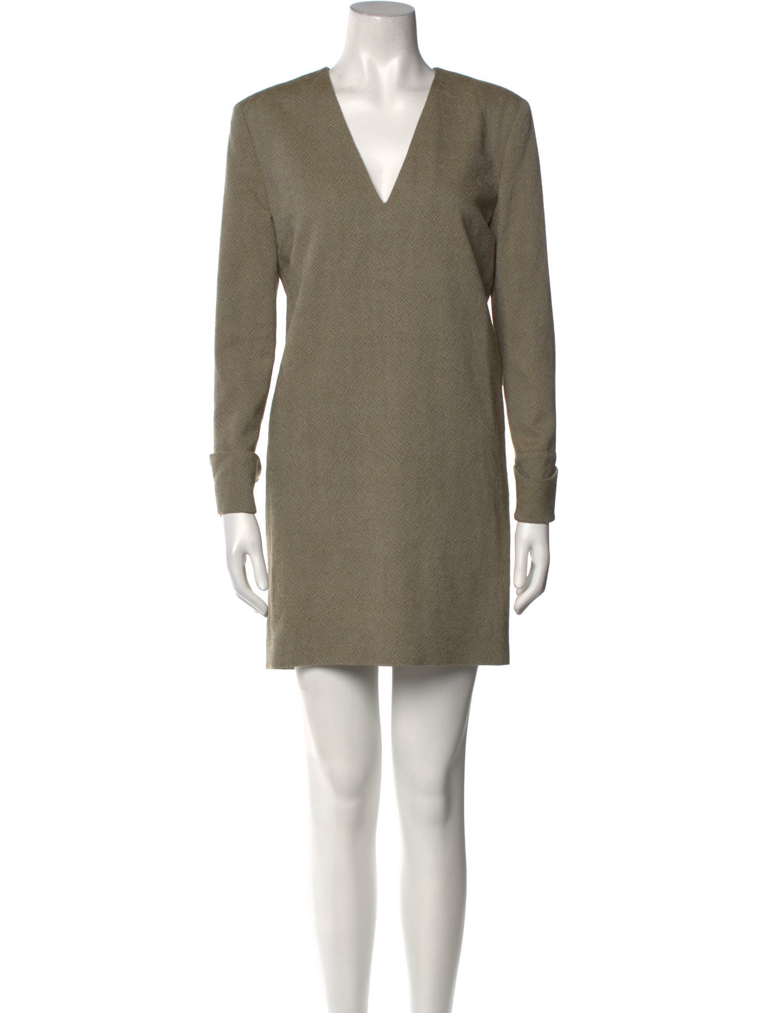 Canada Goose Virgin Wool Mini Dress