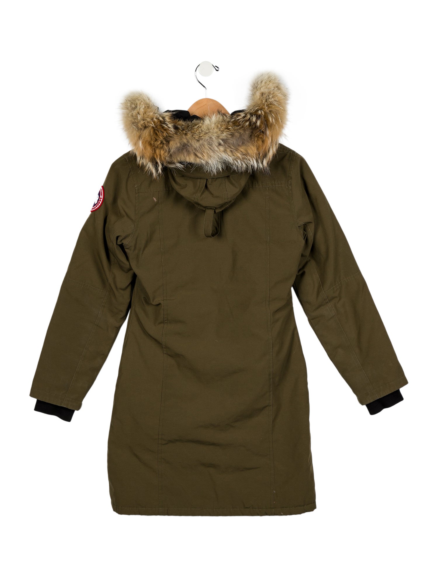 Canada Goose Girls' Fur Trimmed Down Kensington Parka