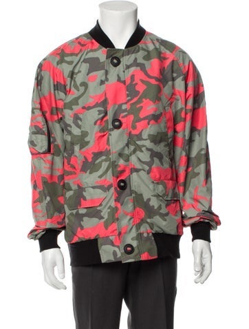 Canada Goose Outerwear Printed Bomber Jacket L