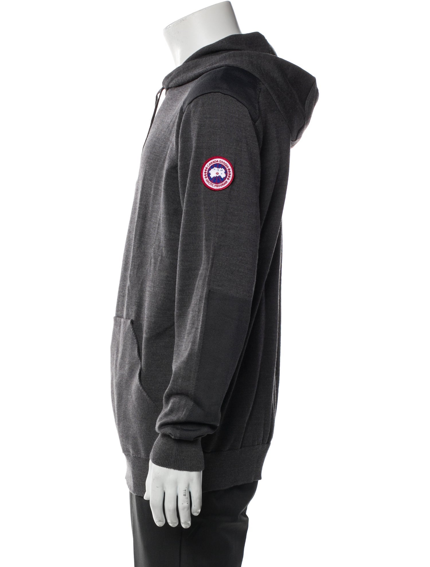 Canada Goose Wool Mock Neck Hoodie