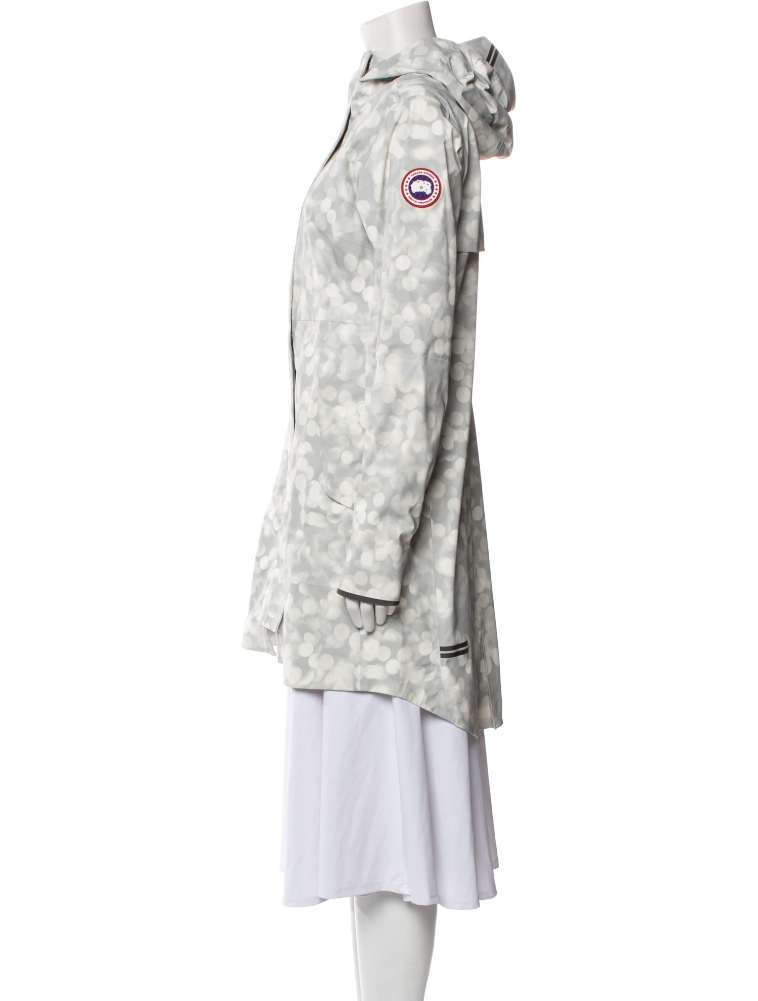 Canada Goose Nylon Printed Coat