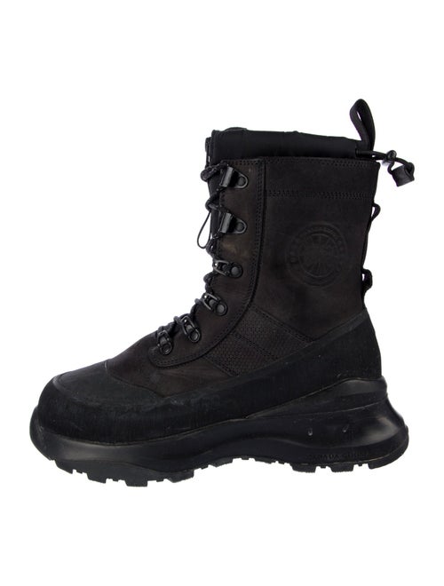Canada Goose Leather Combat Boots