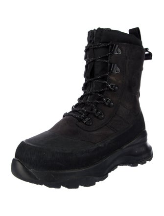 Canada Goose Leather Combat Boots