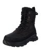Canada Goose Leather Combat Boots