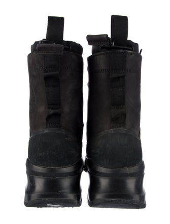 Canada Goose Leather Combat Boots