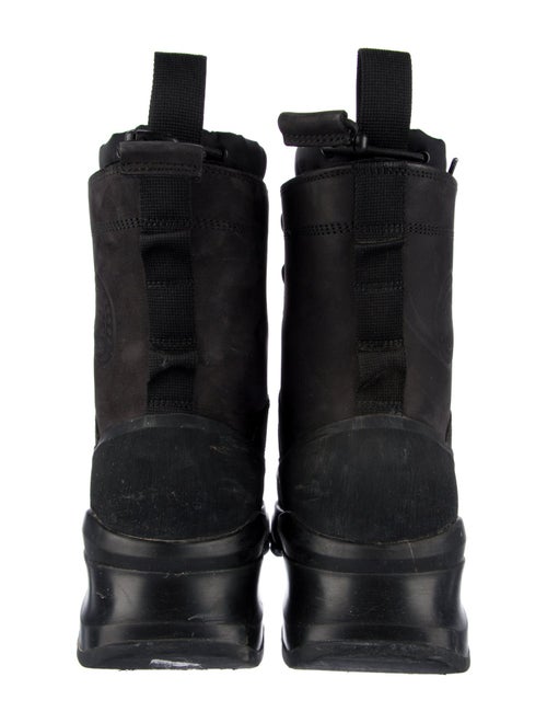 Canada Goose Leather Combat Boots