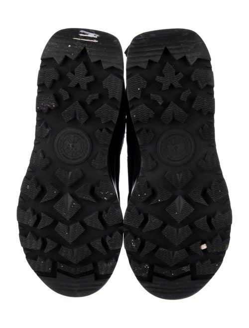 Canada Goose Leather Combat Boots