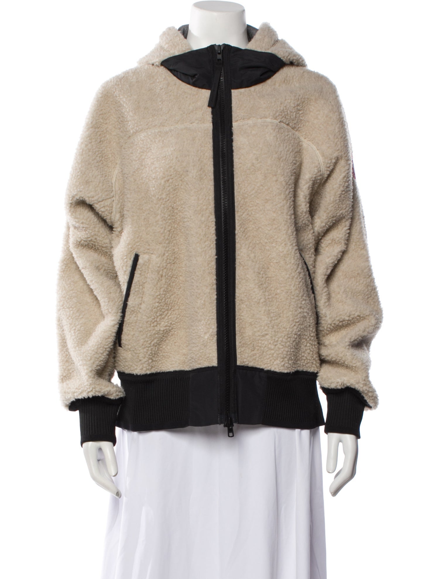 Canada Goose Fleece Bomber Jacket