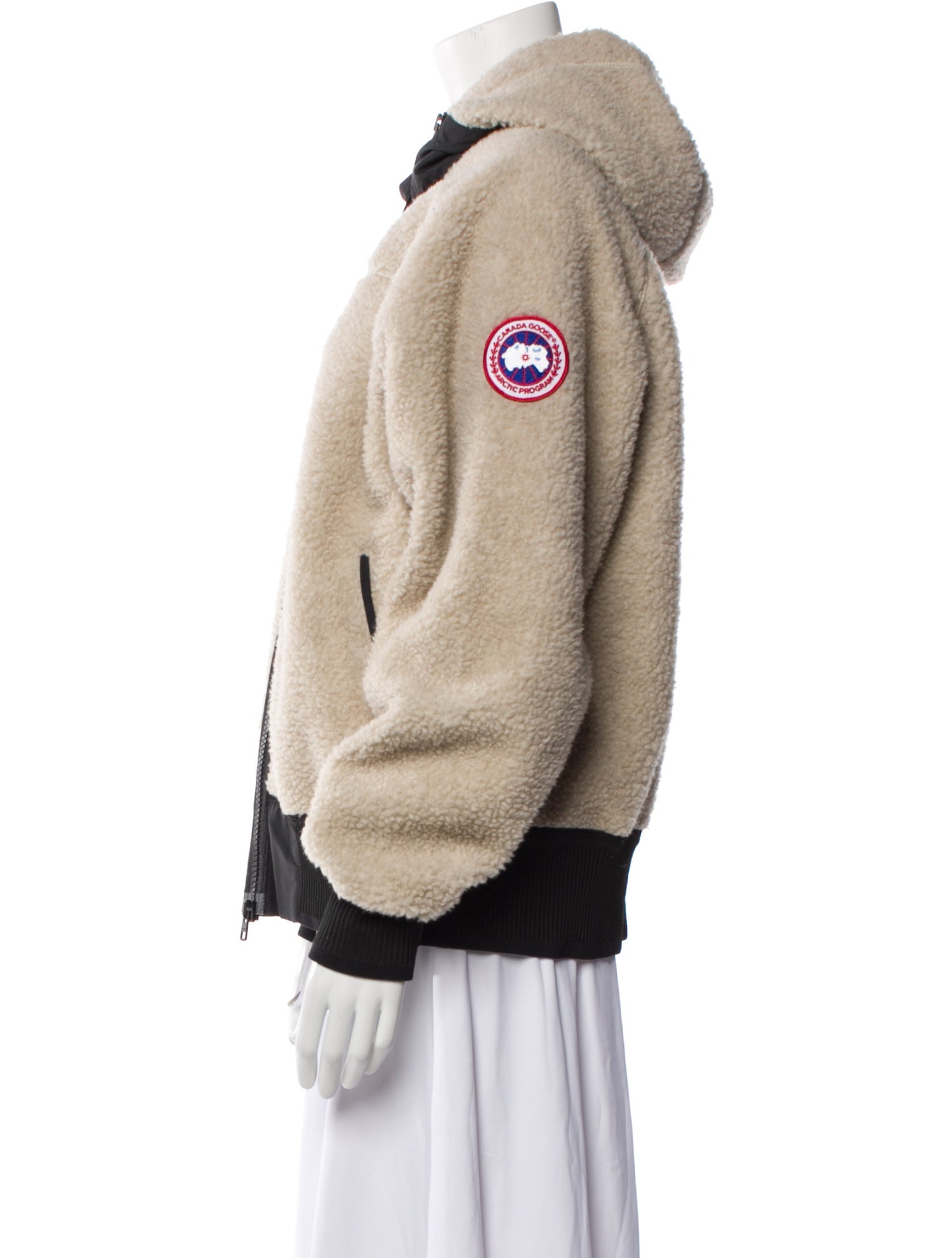 Canada Goose Fleece Bomber Jacket