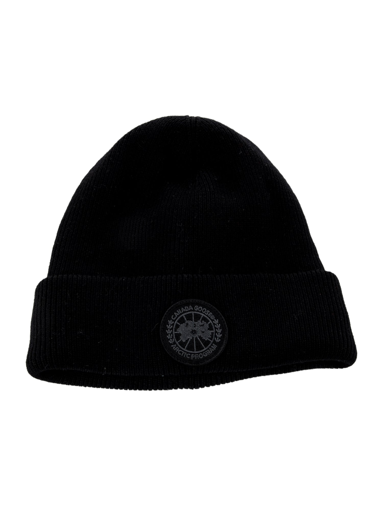 Canada Goose Embroidered Wool Beanie