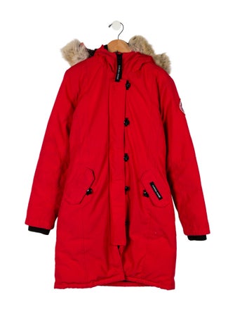 Canada Goose Girls' Solid Parka Down Coat