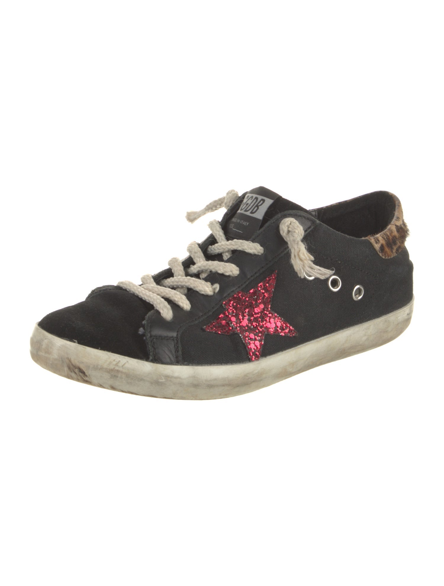 Canada Goose Suede Glitter Accents Sneakers