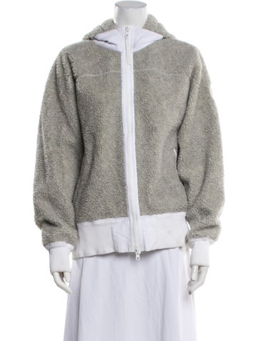 Canada Goose Jackets Wool Faux Fur Jacket L