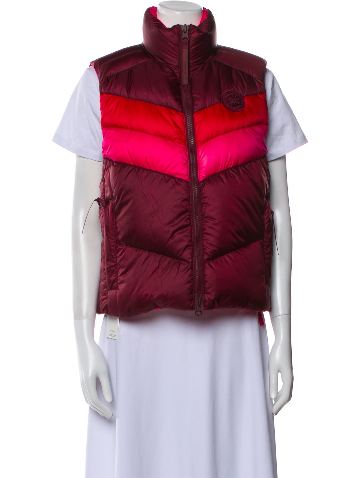 Canada Goose Colorblock Pattern Vest w/ Tags