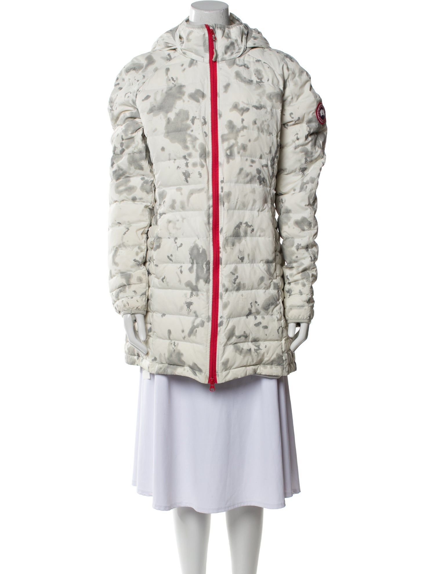 Canada Goose Nylon Tie-Dye Print Down Coat