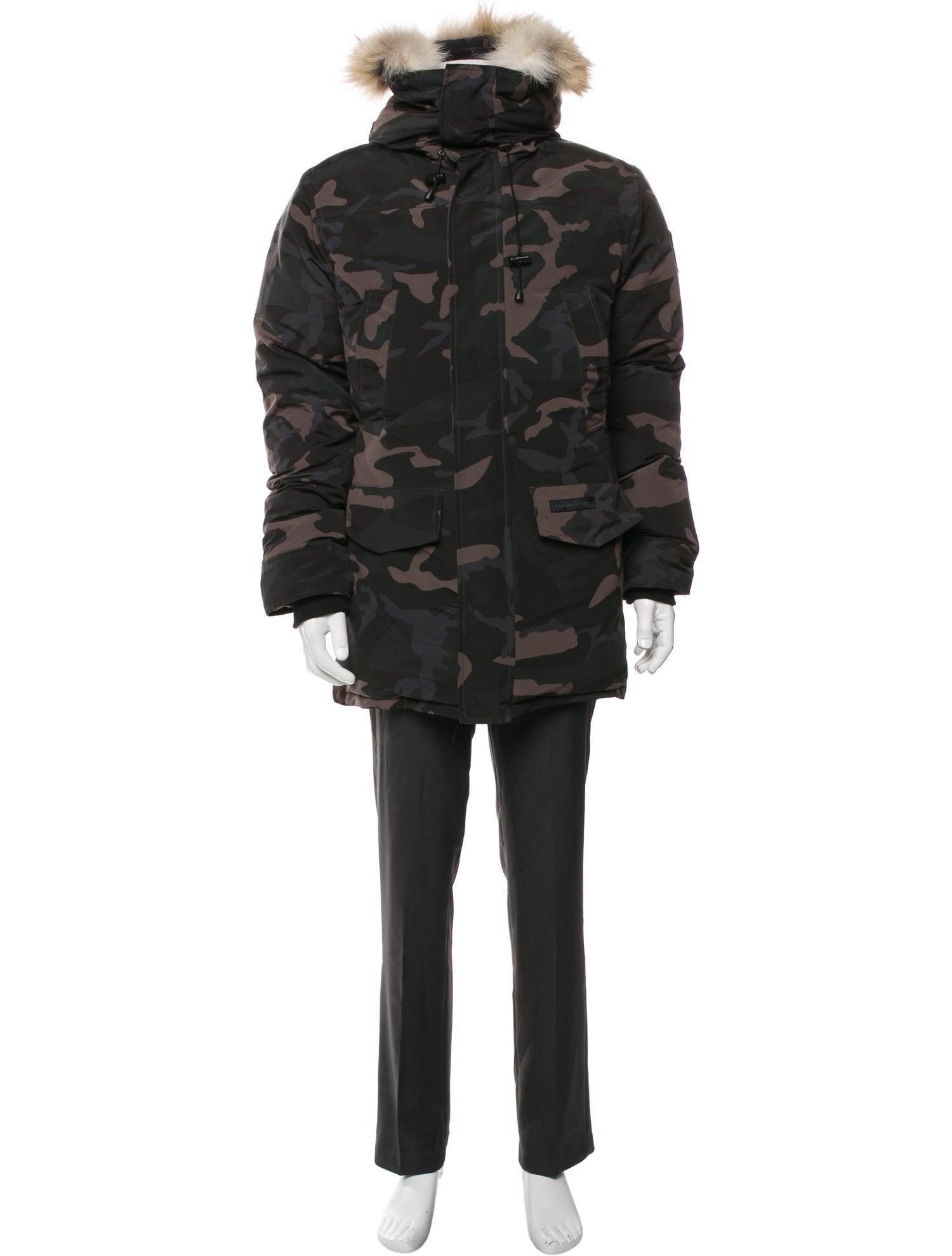 Canada Goose Camouflage Print Parka
