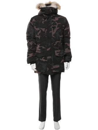 Canada Goose Camouflage Print Parka
