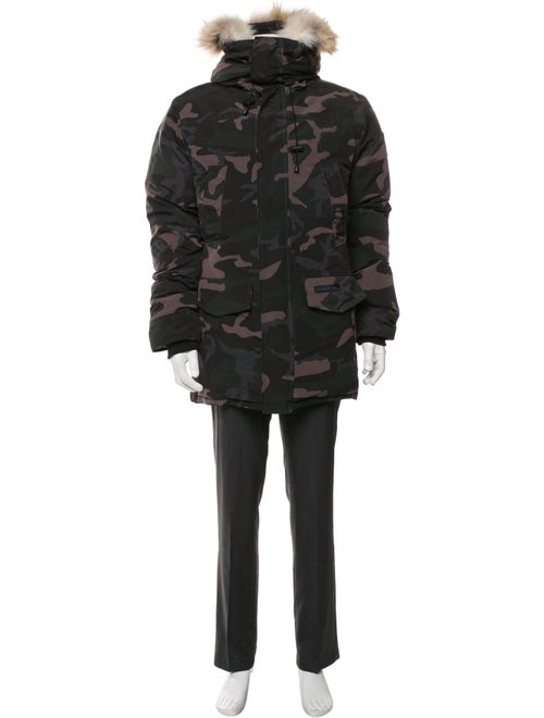 Canada Goose Camouflage Print Parka