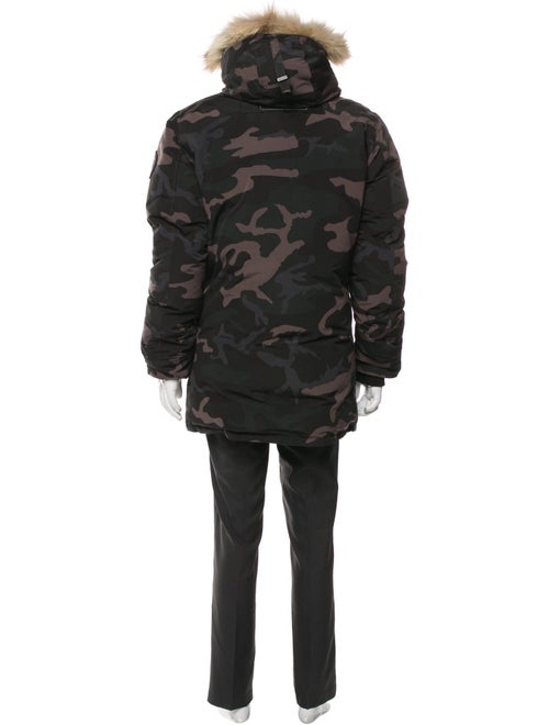 Canada Goose Camouflage Print Parka
